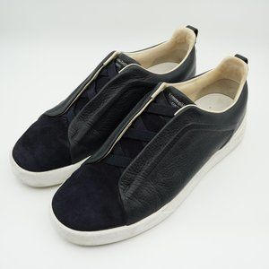 Ermenegildo Zegna Triple Stitch Shoes - 2017 Release - 11.5  US - Navy